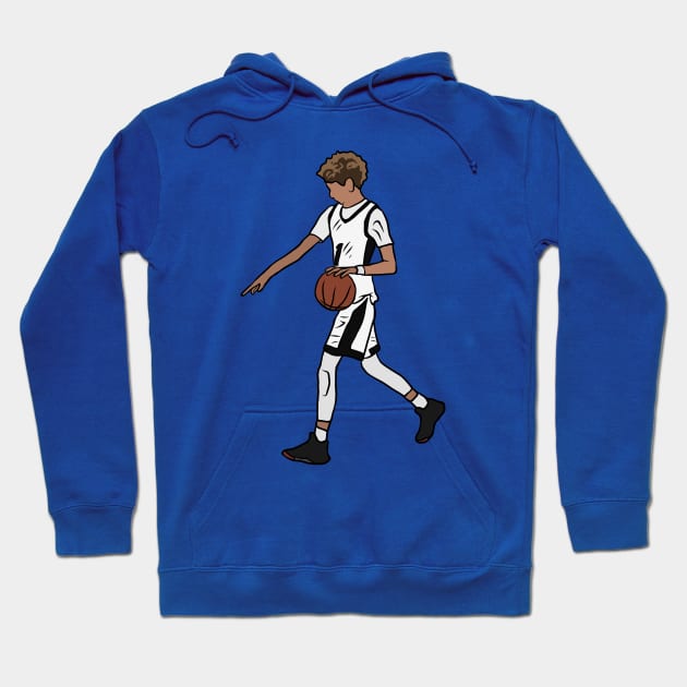 LaMelo Ball Shoots From Half Court Hoodie by rattraptees